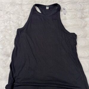Black Sleeveless Tank Top